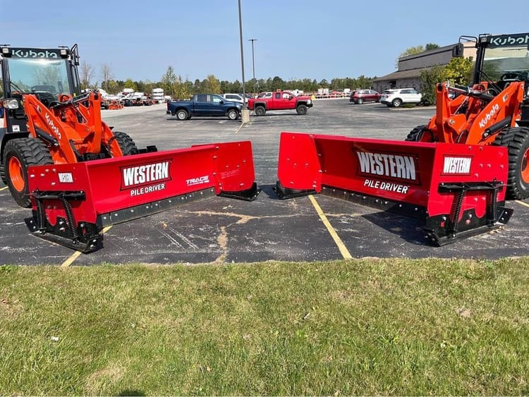 2023 Western snow plows, pushers & spreaders