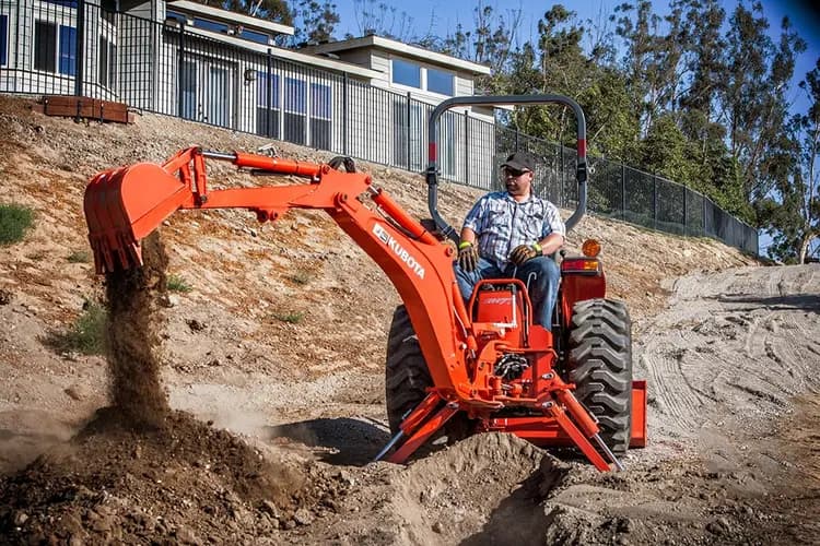 Performance-Matched Kubota-Built Backhoe Performance-Matched Kubota-Built Backhoe